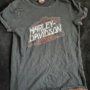 Harley-Davidson Black Short Sleeve Tee